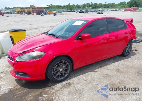 2016 Dodge Dart Se из США, поврежденный, VIN 1C3CDFAA6GD767385